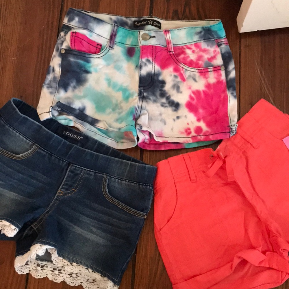Set of 3 juniors shorts